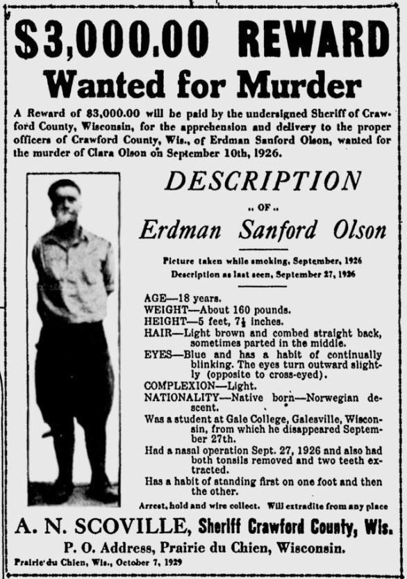 Wanted poster
